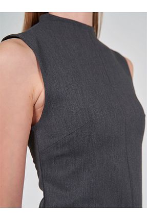 لباس طوسی زنانه بافتنی Womengrom - کد 868569175