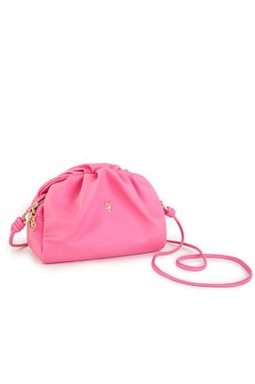 کیف پستچی صورتی زنانه چرم مصنوعی Nas Bag - کد 729031077