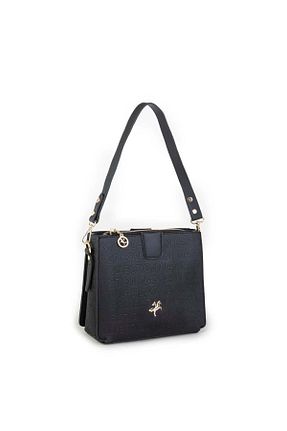 کیف پستچی مشکی زنانه چرم مصنوعی Nas Bag - کد 729032031