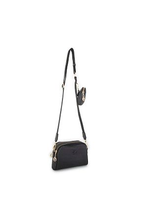 کیف پستچی مشکی زنانه چرم مصنوعی Nas Bag - کد 684472340