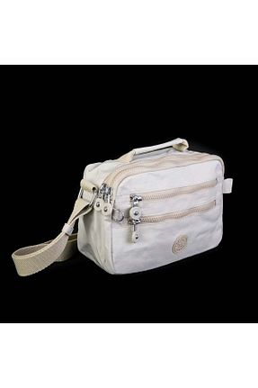 کیف پستچی بژ زنانه پارچه ای Nas Bag - کد 684471128
