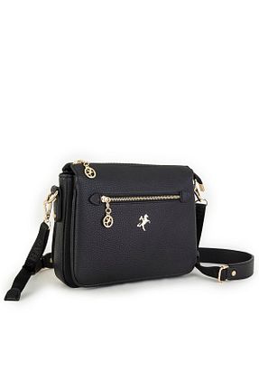 کیف پستچی مشکی زنانه چرم مصنوعی Nas Bag - کد 240892179