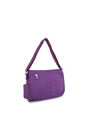 کیف پستچی بنفش زنانه پارچه ای Nas Bag - کد 168738183