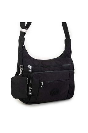 کیف پستچی مشکی زنانه پارچه ای Nas Bag - کد 684473396