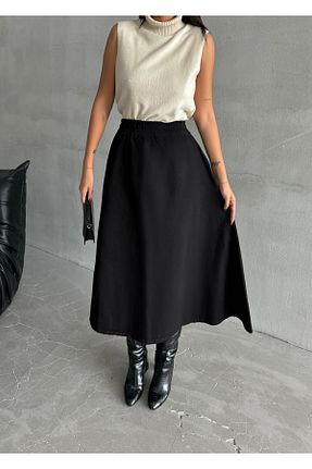 دامن مشکی زنانه جین Swet Shop Jeans - کد 868587182