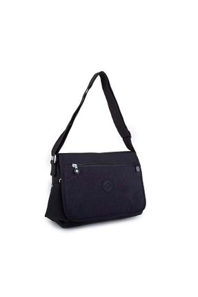 کیف پستچی مشکی زنانه پارچه ای Nas Bag - کد 168750464