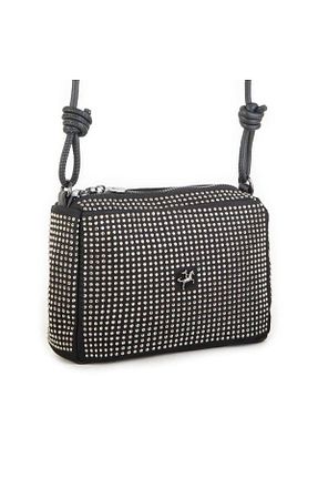 کیف پستچی مشکی زنانه چرم مصنوعی Nas Bag - کد 684473605