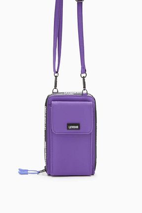 کیف دوشی بنفش زنانه پلی اورتان Levidor - کد 868608800