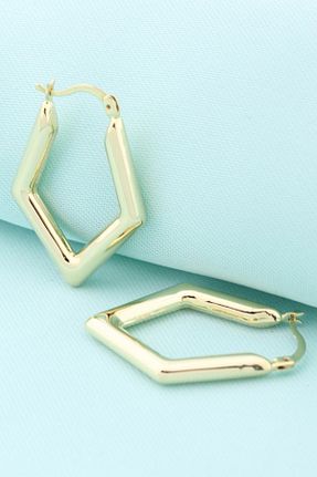 گوشواره طلا زرد زنانه 14 عیار Iryum - کد 831027874