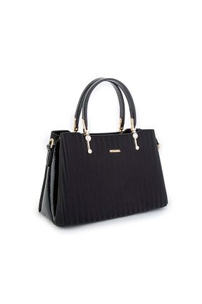 کیف دستی مشکی زنانه سایز متوسط Nas Bag - کد 734536740