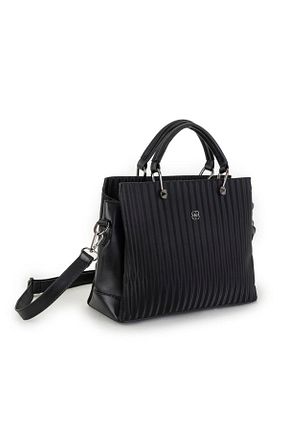 کیف دستی مشکی زنانه ابعاد بزرگ Nas Bag - کد 729836440