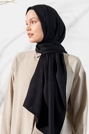 شال مشکی زنانه پلی استر JAWEL - کد 868592212