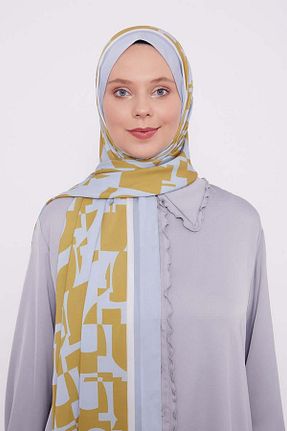 شال آبی زنانه پلی استر Levidor - کد 868611112