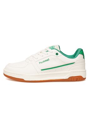 کفش اسنیکر سفید زنانه بند دار hummel - کد 865152590