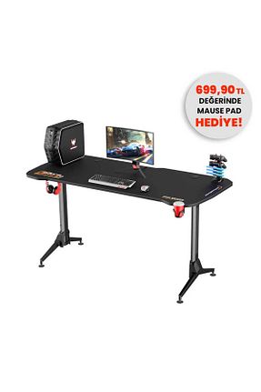 میز گیمینگ مشکی Adore Mobilya - کد 93891818