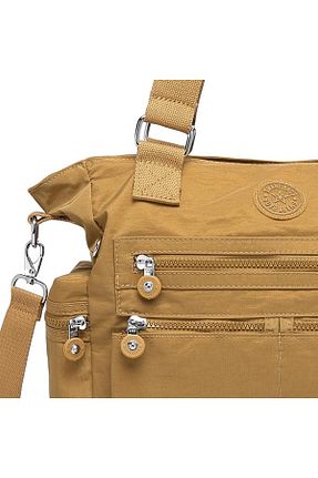 کیف دوشی قهوه ای زنانه پلی استر Smart Bags - کد 766263585