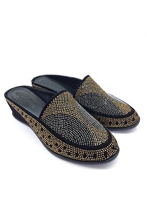 صندل طلائی زنانه پاشنه کوتاه (1 - 4 سانتی متر) EnAsil - کد 868678299