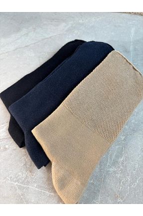 جوراب مشکی زنانه پنبه ای Sky Socks - کد 868682796
