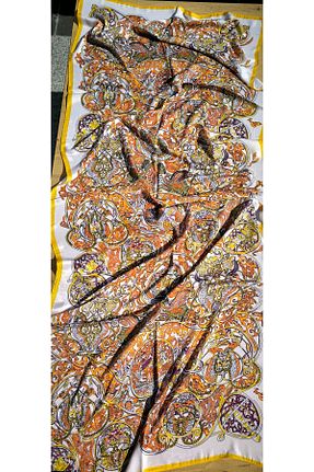 شال خاکی زنانه FRESCO SCARFS - کد 868679007