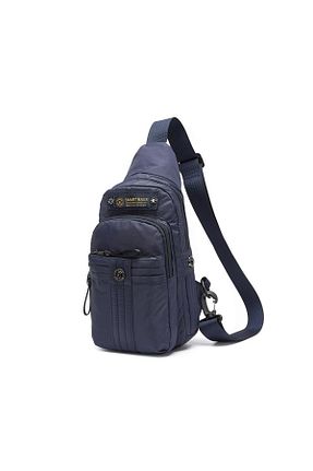 کیف دوشی سرمه ای زنانه پارچه ای Smart Bags - کد 847837193
