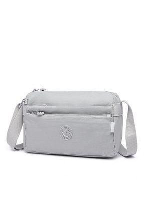کیف پستچی طوسی زنانه پارچه ای Smart Bags - کد 285708096