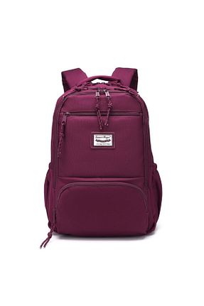 کیف مدرسه زرشکی زنانه پارچه ای Smart Bags - کد 743009713