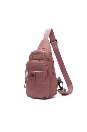 کیف دوشی صورتی زنانه پارچه ای Smart Bags - کد 847837449