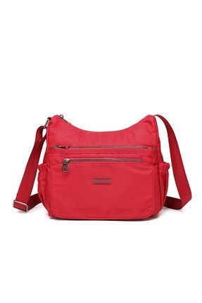 کیف پستچی قرمز زنانه BARCELONA 21K - کد 801564338
