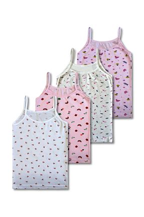 رکابی رنگی بچه گانه پنبه - الاستین GizaKids - کد 869303822