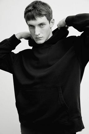 سوئیشرت قهوه ای مردانه ساده H&M - کد 868753094