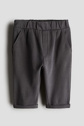 شلوار جین طوسی بچه گانه پاچه لوله تفنگی H&M - کد 868753283