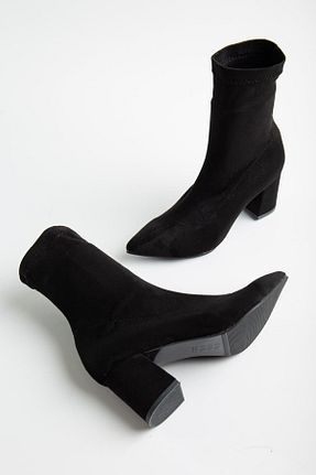بوت / نیم بوت مشکی زنانه جیر SUENO SHOES - کد 356707289
