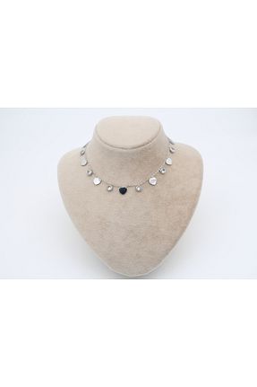 گردنبند استیل ( فولاد ) بژ زنانه استیل ضد زنگ Alina Jewelry - کد 868767991