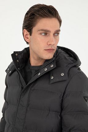 پالتو پشمی طوسی مردانه گشاد U.S. Polo Assn. - کد 859936281