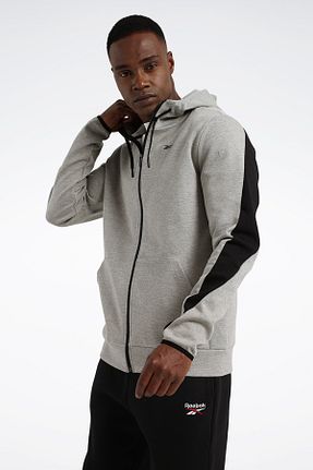 سوئیشرت طوسی مردانه ساده Reebok - کد 868805120
