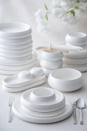 سرویس غذاخوری سفید 6 نفره ACAR - کد 868875834