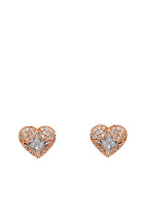 گوشواره الماس سفید فانتزی Ariş - کد 857379124