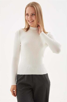 پلیور نباتی زنانه ساده Fashion Friends - کد 868873928