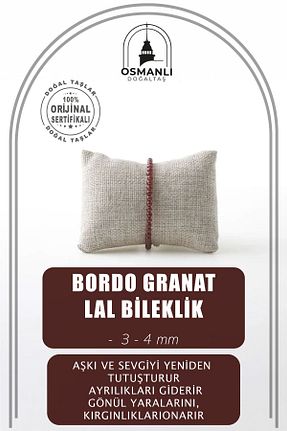دستبند جواهر رنگی زنانه سنگ طبیعی OSMANLI DOĞAL TAŞ - کد 700554803