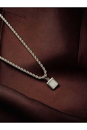 گردنبند استیل ( فولاد ) طلائی زنانه استیل (فولاد) CHENSY - کد 868880227