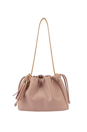کیف دوشی صورتی زنانه چرم مصنوعی Laura Ashley - کد 772173636