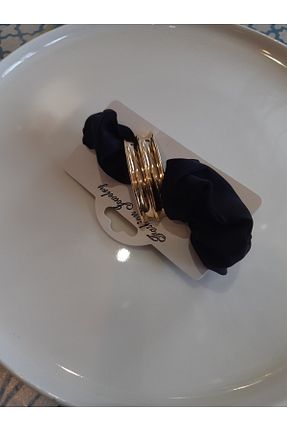 گیره سر مشکی زنانه ساتن ALVWOMAN - کد 868910535