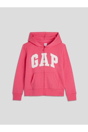 سوئیشرت صورتی بچه گانه چاپی GAP - کد 289899507
