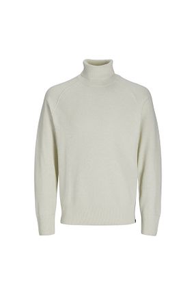 پلیور سفید مردانه ساده Jack & Jones - کد 868946893
