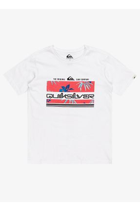 تیشرت سفید مردانه رگولار Quiksilver - کد 868985920