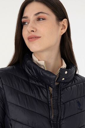 کاپشن سرمه ای زنانه پارچه U.S. Polo Assn. - کد 868986186