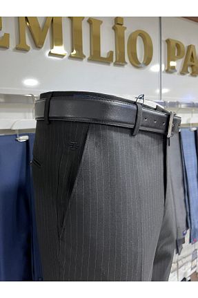 شلوار پارچه ای مشکی مردانه فاق نرمال Torero - کد 868995384