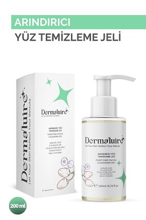پاک کننده صورت همه انواع پوست Dermaluire - کد 778387947