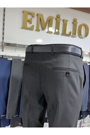 شلوار پارچه ای مشکی مردانه فاق نرمال Torero - کد 868995384