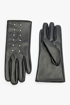 دستکش مشکی زنانه پلی استر Penti - کد 765761200